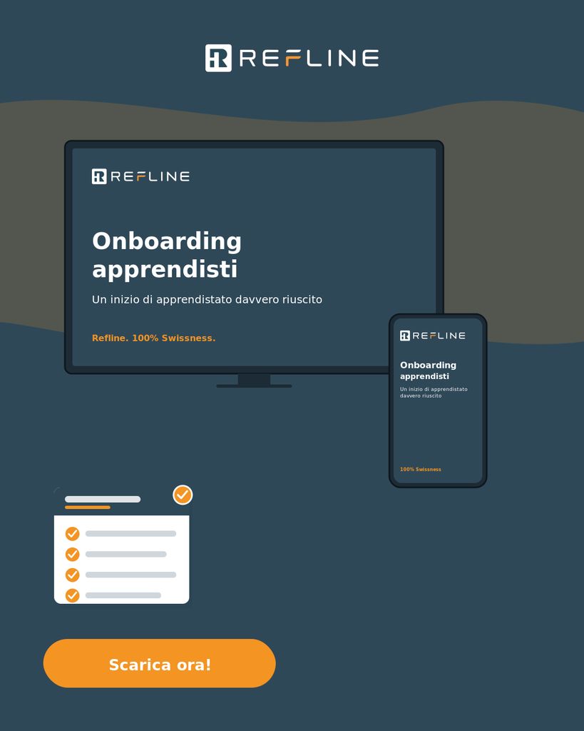 Checklist di onboarding per apprendisti